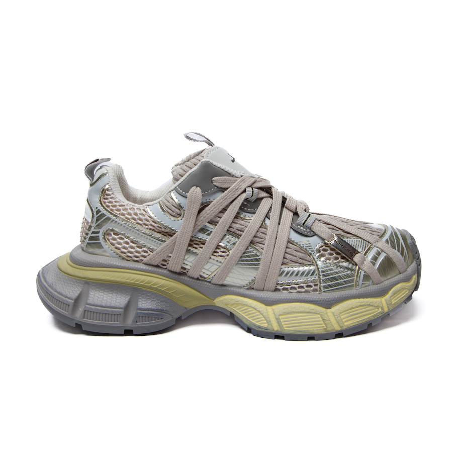 Жіночі кросівки з еко-шкіри та сітки