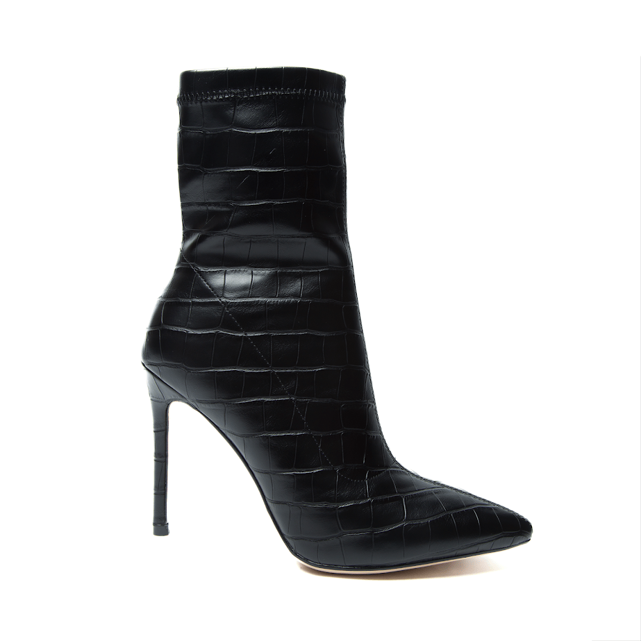Ботильйони з екошкіри з тисненням під крокодила