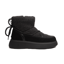 Зимові червики-дутики з шерстяною підкладкою