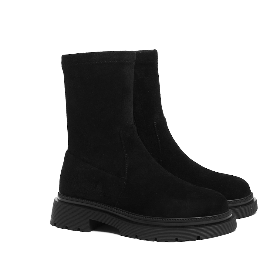 Базові Замшеві Черевики з Високою Халявою