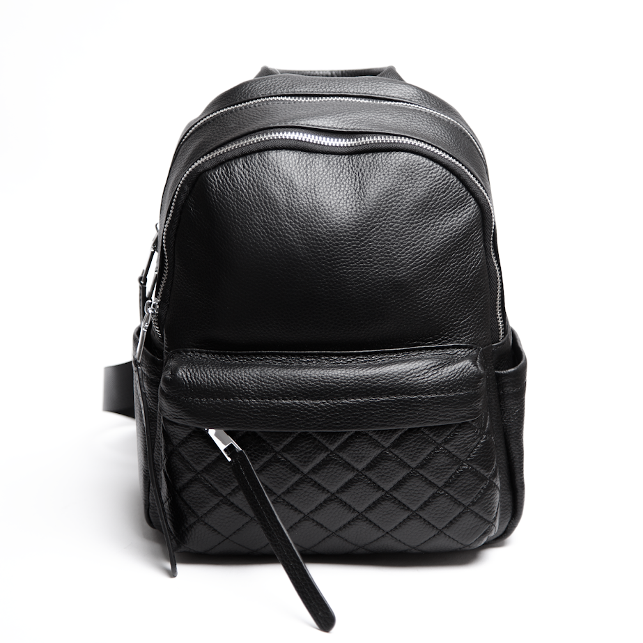 Рюкзак з Фактурною Стьобаною Кишенею