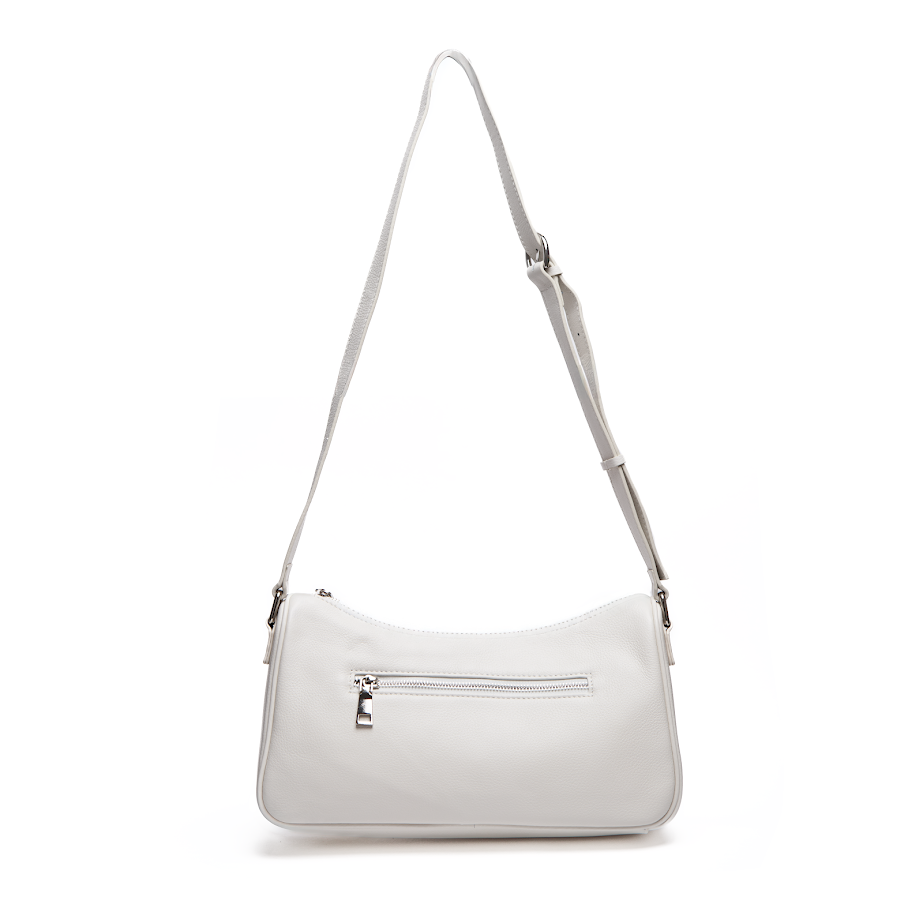 Шкіряна Сумка Кросбоді З Кишенями