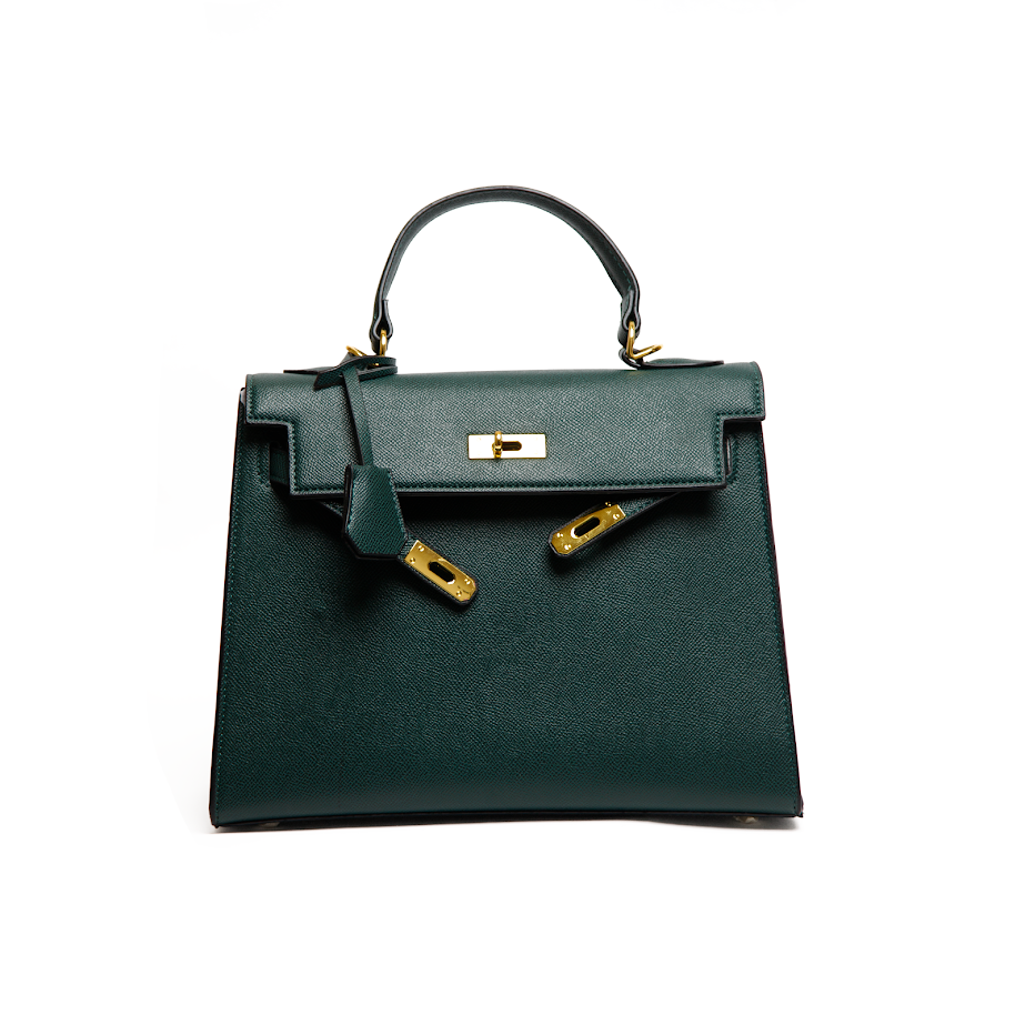 Жіноча Сумка Смарагдового Кольору з Екошкіри