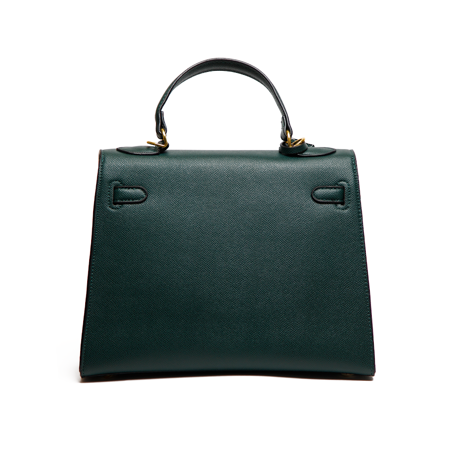 Жіноча Сумка Смарагдового Кольору з Екошкіри