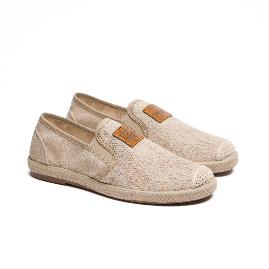 Текстильні Еспадрильї З Мереживним Візерунком